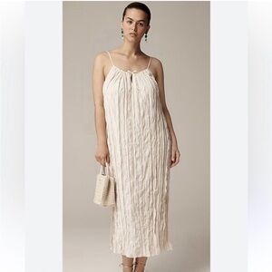 Beautiful J. Crew Crinkle Midi Dress